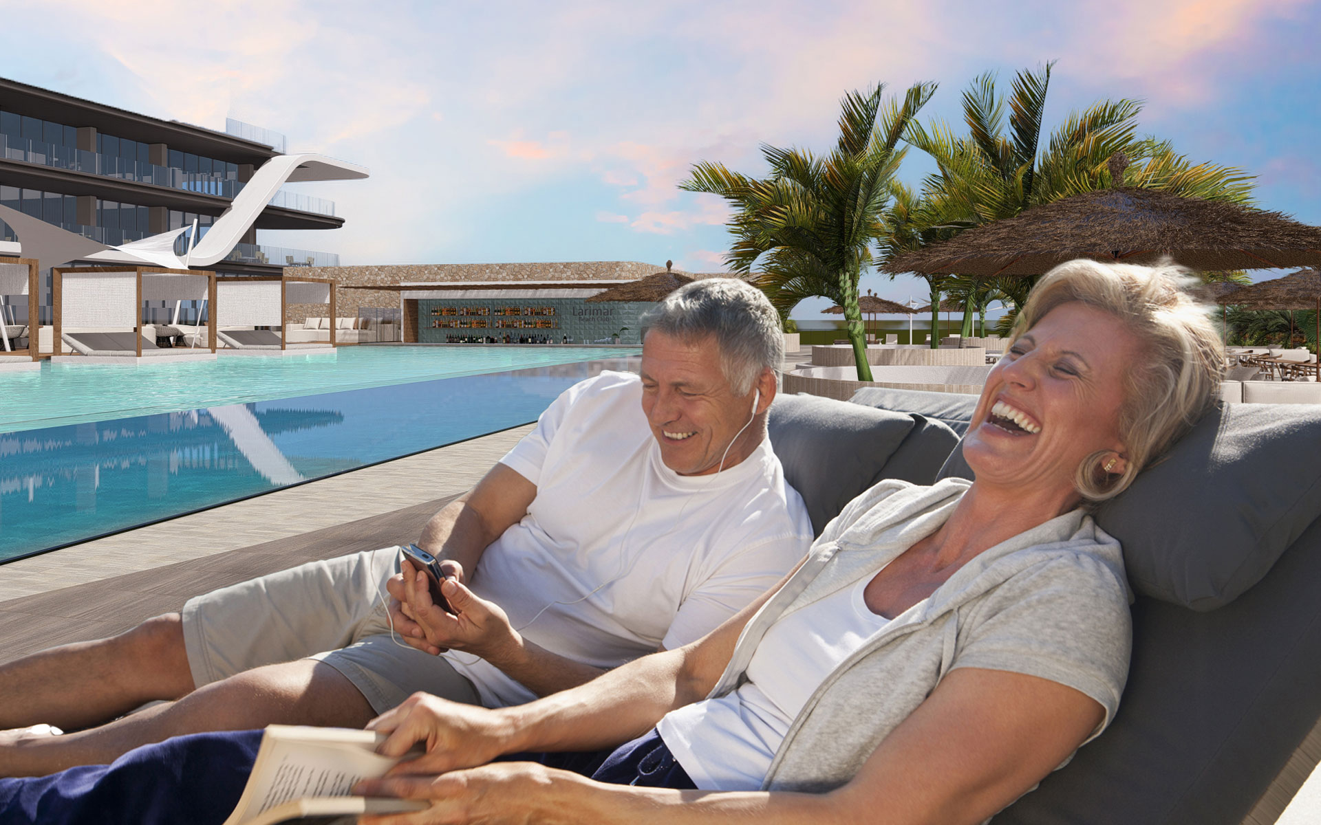 Auge de los retirados extranjeros en República Dominicana.