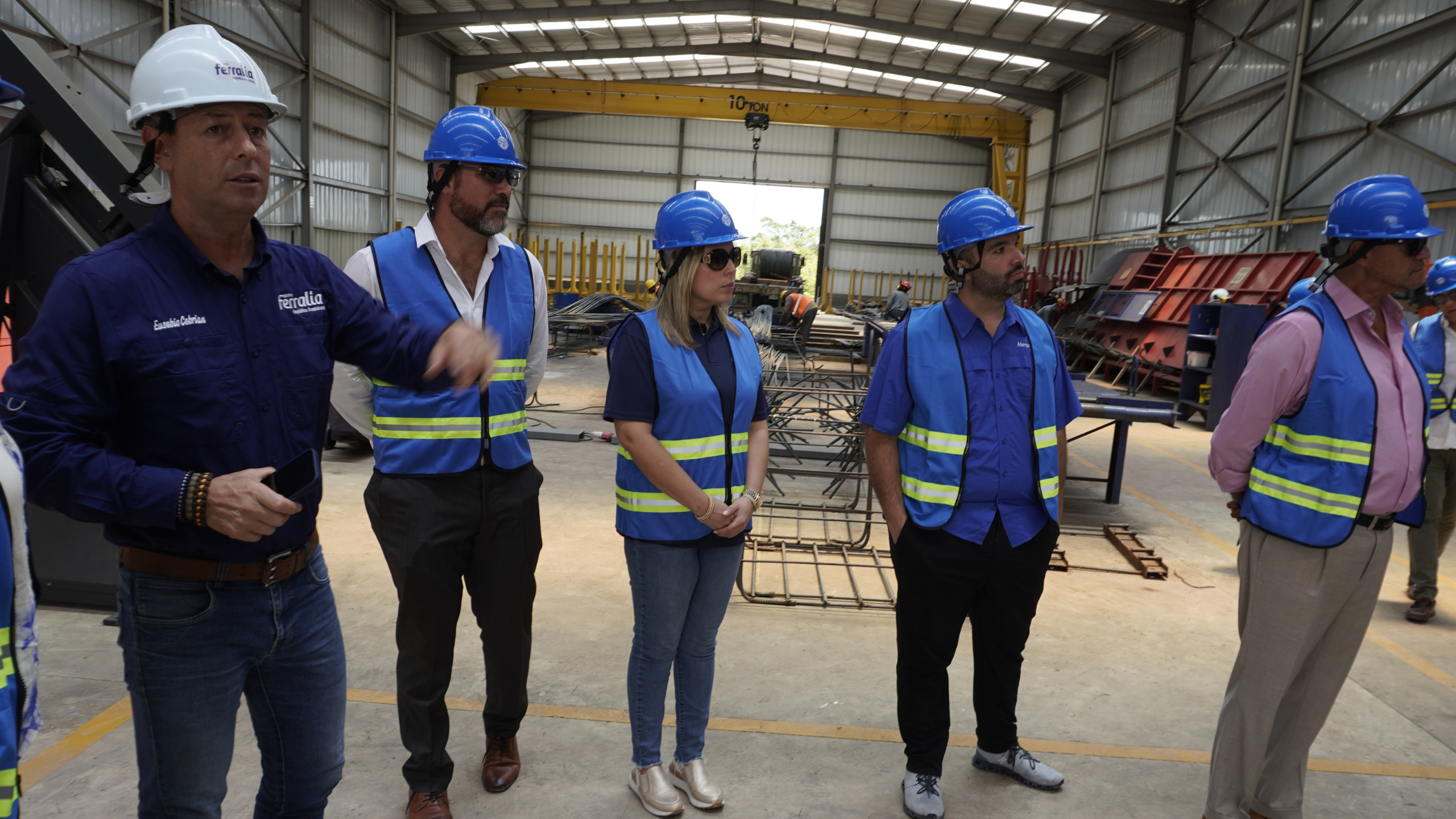 El equipo directivo visita Ferralia